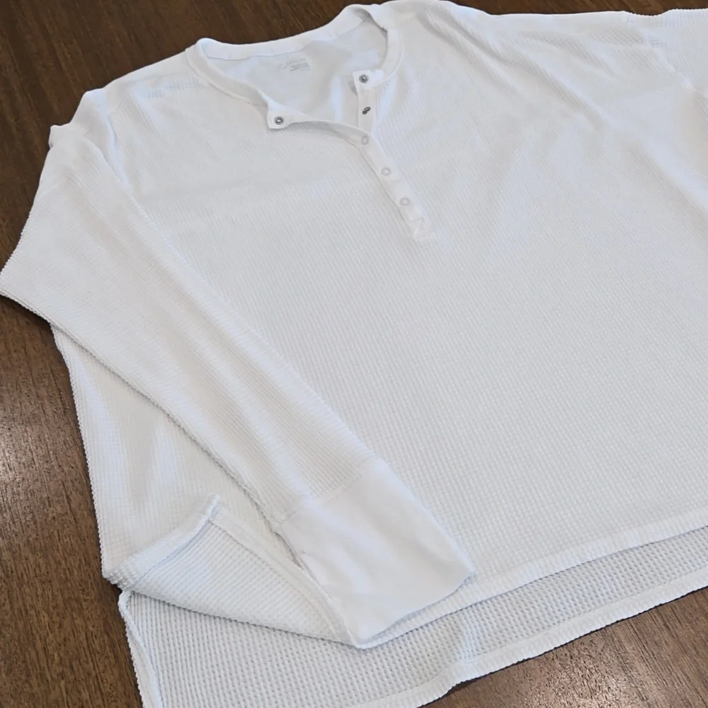 OFFLINE By Aerie Wow! Waffle Henley T-Shirt - Picture 11 of 13